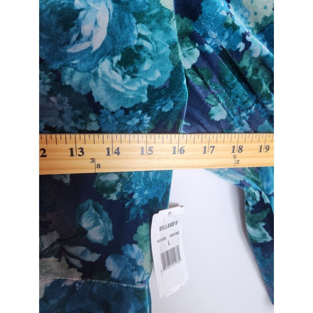 Midnight Doll Velvet babydoll dress sz L 3/4 sleeve fairycore witchy goth Y2K - Picture 8 of 10